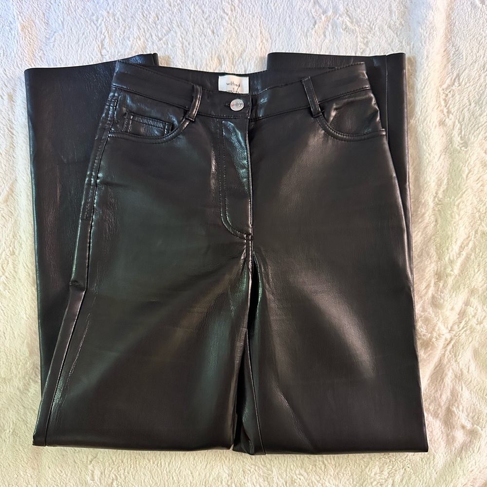 Wilfred Leather Pants 0